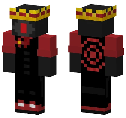 Crowned Crimson Minecraft skin