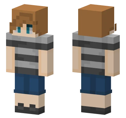 Crying Child Minecraft skin