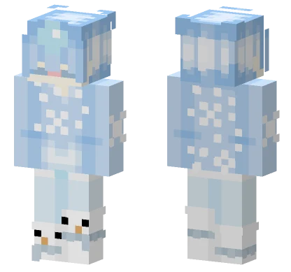 Cryo Slime Minecraft skin