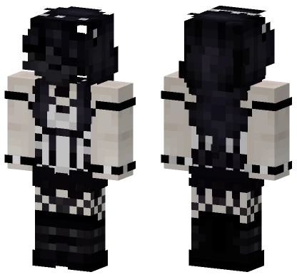 Cryptic Persona Goth Skin Minecraft skin