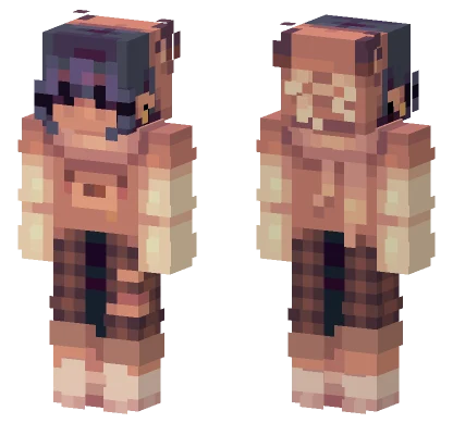 Cuddles Minecraft skin