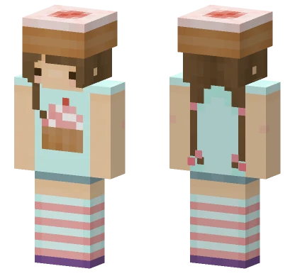 Cupcakes Minecraft skin