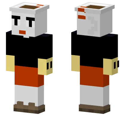 Cuphead Minecraft skin