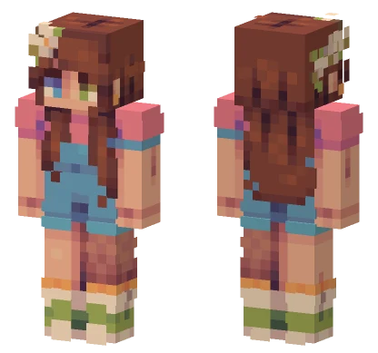 Curious SF Minecraft skin