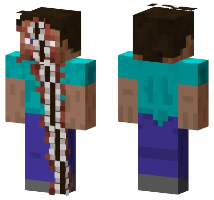 Cursed Steve 4 Minecraft skin