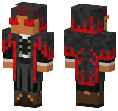 Custom Flame Hashira Minecraft skin