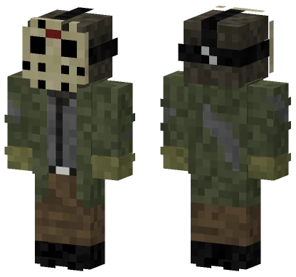 Custom Jason Voorhees Minecraft skin