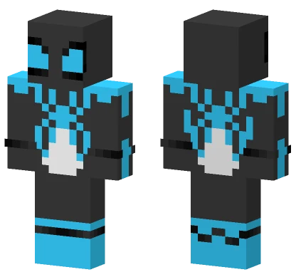 Custom Spiderman Suit Minecraft skin