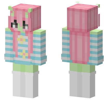 Cute Alien Girl Minecraft skin