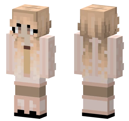 Cute Blonde Girl Minecraft skin