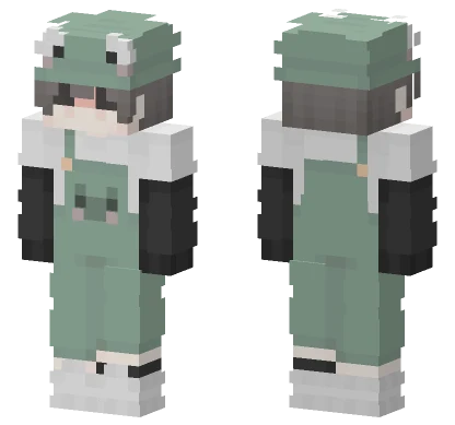 Cute Boy Couple Minecraft skin