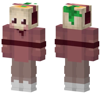Cute Bunny Girl Minecraft skin