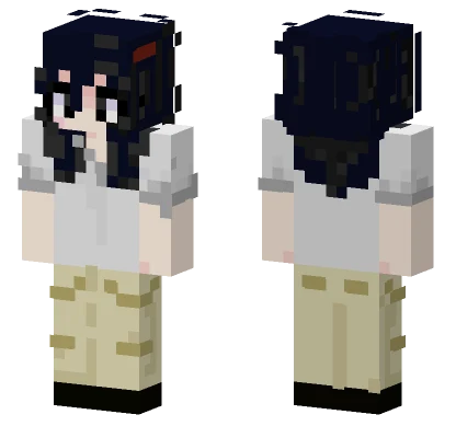 Cute Casual Girl Minecraft skin