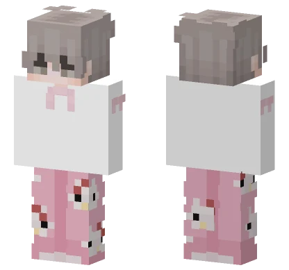 Cute Cat Girl Minecraft skin