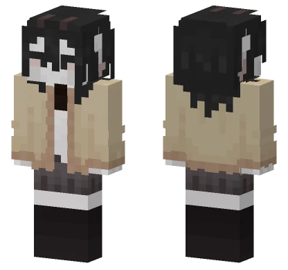 Cute Cat Girl Minecraft skin