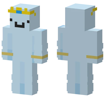Cute Cloud Character Minecraft skin