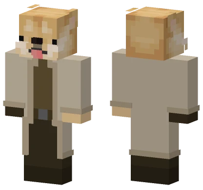 Cute Doggy Minecraft skin