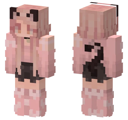 Cute Energy Minecraft skin