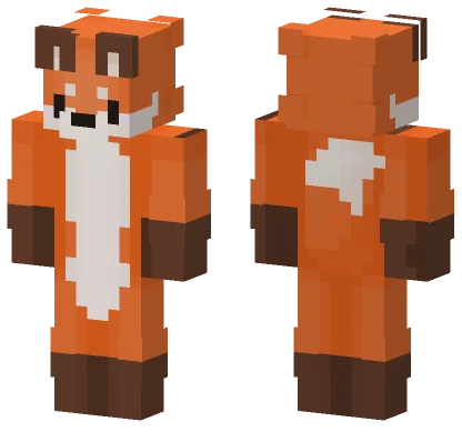 Cute Fox Skin Minecraft skin