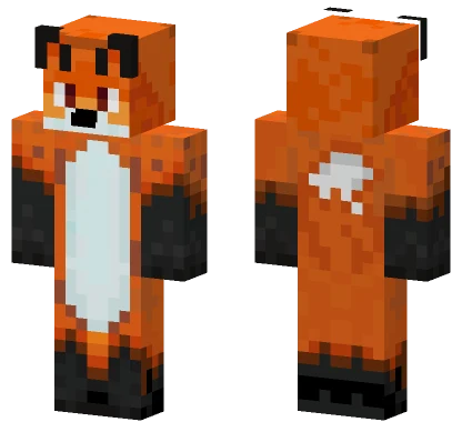 Cute Fox Skin Minecraft skin