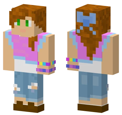 Cute Girl Minecraft skin