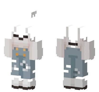 Cute Girl Clothes Base Minecraft skin