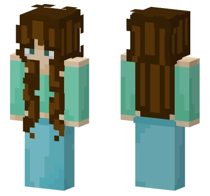 Cute Girl Minecraft skin