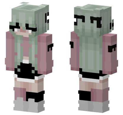 Cute Girl Outfit Minecraft skin