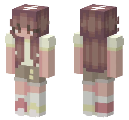 Cute Girl Outfit Minecraft skin