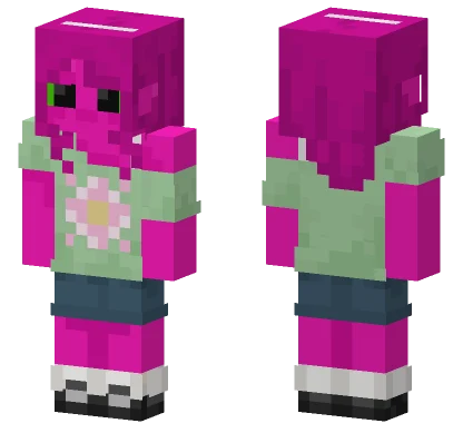 Cute Goop Girl Minecraft skin