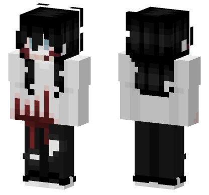 Cute Jeff The Killer 3 Minecraft skin