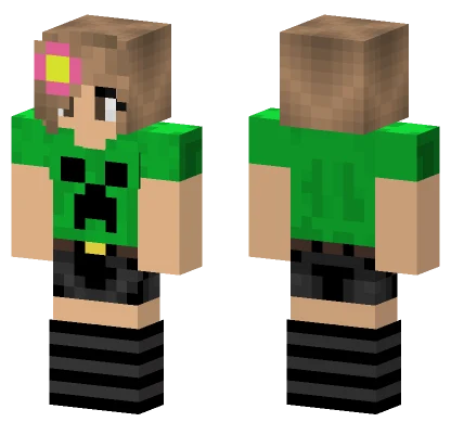 Cute Jenny Skin Minecraft skin