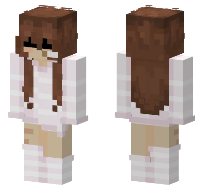 Cute Pink Girl 2 Minecraft skin