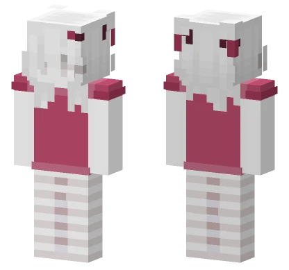 Cute Pink Outfit Minecraft skin