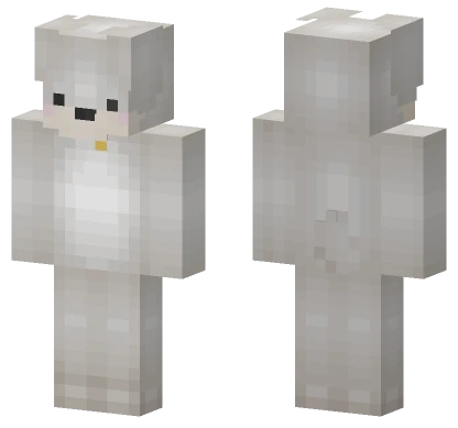Cute Puppy Dog Minecraft skin