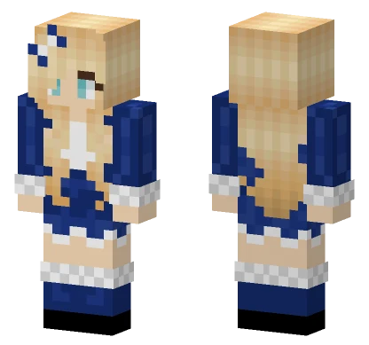 Cute School Alice Minecraft skin