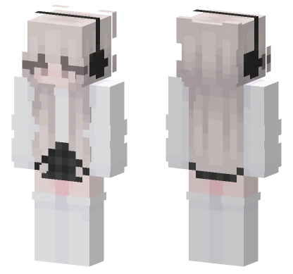Cute Skirt Minecraft skin