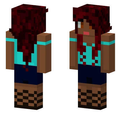 Cute Summer Girl Pt 2 Minecraft skin