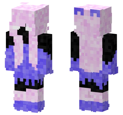 Cute Void Girl Minecraft skin