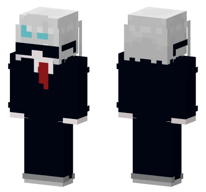 Cute White Creature Minecraft skin