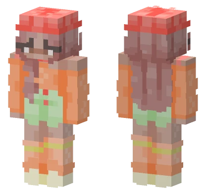 Cute Witch Skin Minecraft skin
