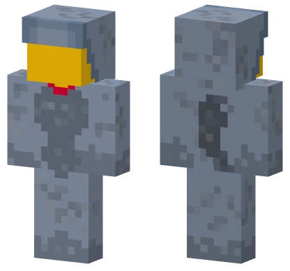 Cute Wolf Onesie Base Minecraft skin