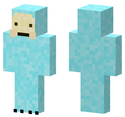 Cute Yeti Minecraft skin