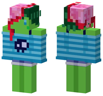 Cute Zombie Minecraft skin