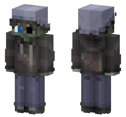 Cute Zombie Boi Minecraft skin