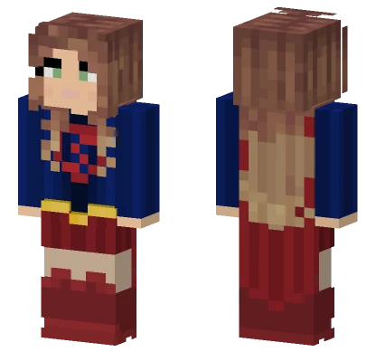CW Supergirl Minecraft skin