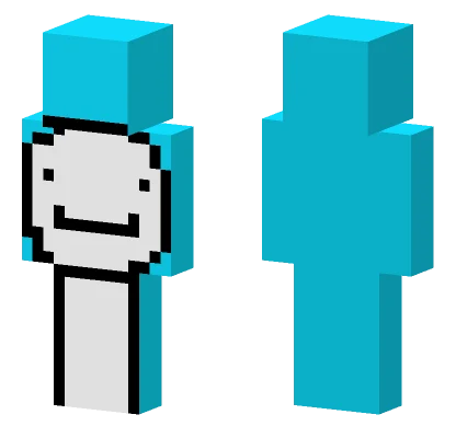Cyan Dream Minecraft skin
