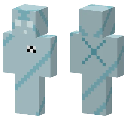 Cyan Gleam Minecraft skin