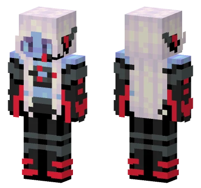Cyber Gamer Elli OC v3 Minecraft skin