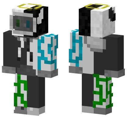 Cyber Low Power Minecraft skin